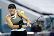 Pegula at the 2023 Miami Open.